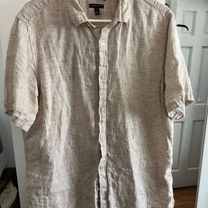 Banana Republic Linen Shirt - Beige